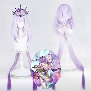 原神 胡桃 残雪に咲く紅 Lardoo製 ウィッグ　コスプレ　衣装　海灯祭 原神 Genshin 璃月 胡桃-「残雪に咲く紅」 新コスチューム