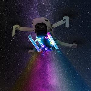 Kiowon DJI Mini 2 用 ランディングギア 充電式 LEDライトストリップ付 DJI Mini 2 Mavic Mini Mini SE