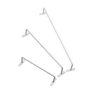 KBER アイアンバー タオル掛け タオルハンガー アイアン アンティーク 黒 白 長さ 18.6cm 28.6cm 38.8cm (28.6cm,