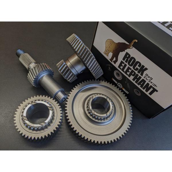 ジムニー トランスファーダウンギア 『ロックエレファント』 日本設計 ギア比（LO側6.5：1）（ ...