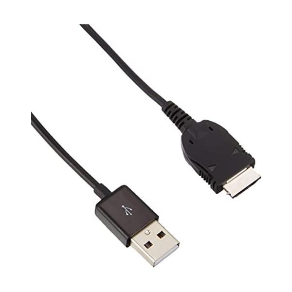 オズマ IUD-FO03K FOMA3G用 充電 通信ケーブル USBケーブル ブラック 20cm