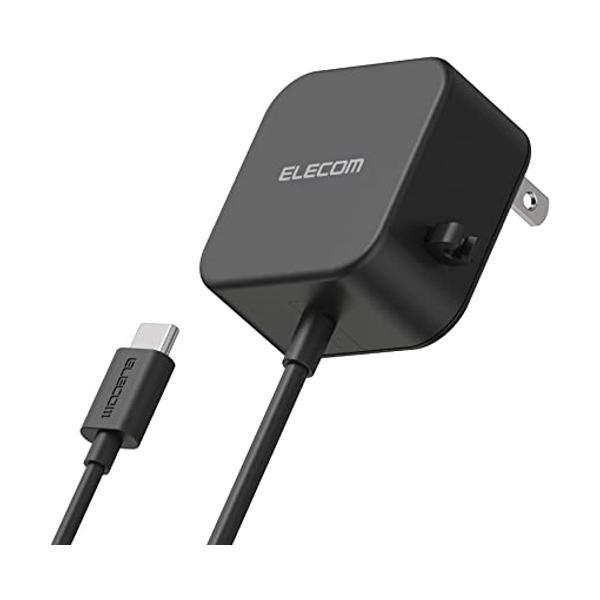 エレコム MPA-ACC20BK  AC充電器 ブラック スマホ タブレット用 2.4A出力 Typ...