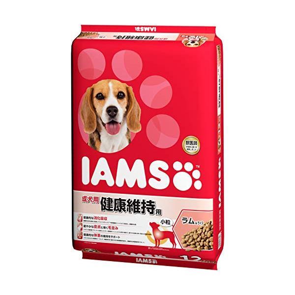アイムス 成犬用 健康維持用 ラム&amp;ライス 小粒 12kg ドッグフード IAMS