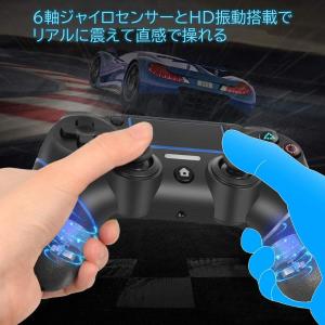 互換品 PS4 コントローラー ワイヤレス B...の詳細画像2