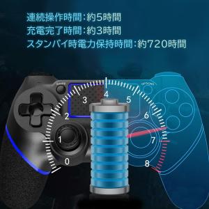 互換品 PS4 コントローラー ワイヤレス B...の詳細画像3