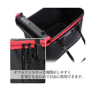釣り バッカン フィッシングバッグ 魚 40c...の詳細画像5