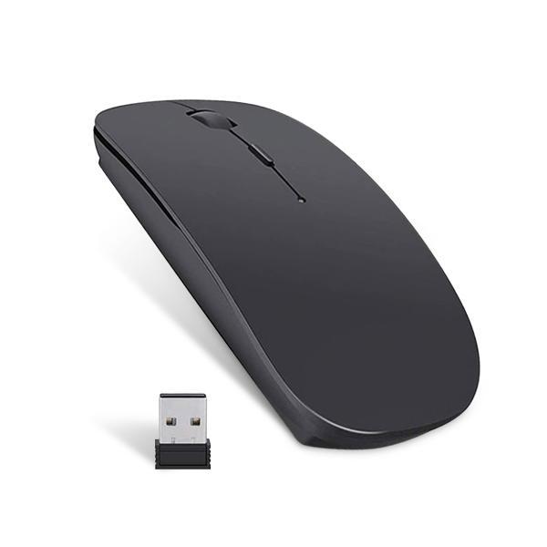 ワイヤレスマウス USB 充電式 3ヶ月保証付 薄型 高精度 ワイヤレス コンパクト Mac Win...