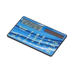 シャープ EL-878S-X 電卓 カード・クレジットカードタイプ  SHARP