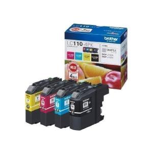 ブラザー LC110-4PK インクカートリッジ 4色パック 純正 brother
