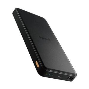 エレコム  DE-C39-12000BK ブラック モバイルバッテリー 大容量 急速充電 12000mAh USB PD対応 20W｜LARGO Yahoo!店