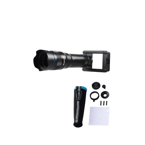 エレコム P-SLZ16XBK ブラック スマホ 望遠レンズ 16倍 外付け FMC加工 高画質 レ...