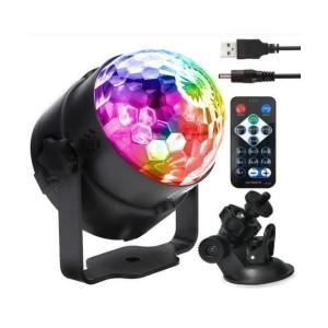 専用 2点セット ミラーボール 音楽 DJ パーティ ディスコ クリスマス ミラーボール LED リモコン付き ディスコ カラオケ ライト