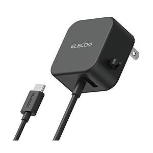 エレコム MPA-ACC22BK ブラック 1.5m 充電器 USB PD 合計12W Aポート×1