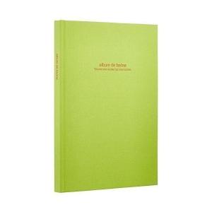 ナカバヤシ アH-B5B-141-LG ブック式フリーアルバム ドゥファビネ B5 ライトグリーン