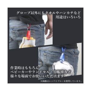 ゴルフ グローブホルダー グローブクリップ キ...の詳細画像2