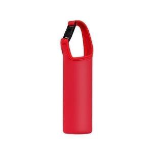 水筒 ペットボトル カバー ショルダー 肩掛け ホルダー ストラップ 子供 レッド ((S