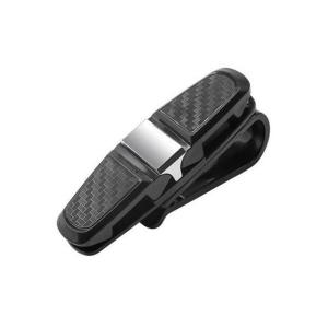 サングラスホルダー クリップ 車 カー用品 カード サンバイザー 車載用品 サングラスかけ カード挟み ((S