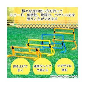 ハードル ミニハードル 6個セット 練習 トレ...の詳細画像3