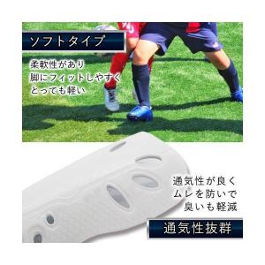 すね当て サッカー レガース シンガード キッ...の詳細画像2