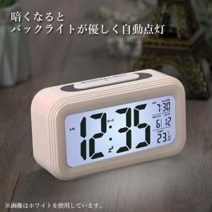 目覚まし時計 置時計 おしゃれ デジタル ライ...の詳細画像2