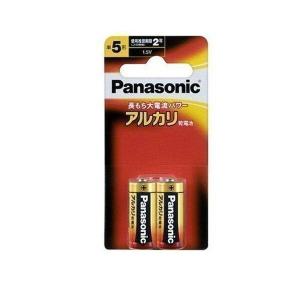 Panasonic LR1XJ/2B パナソニック アルカリ乾電池 単5 (2本入) ブリスター包装