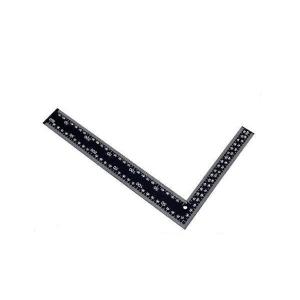 定規 L型 DIY ものさし 直角 90度 差し金 製図 用具 耐久性