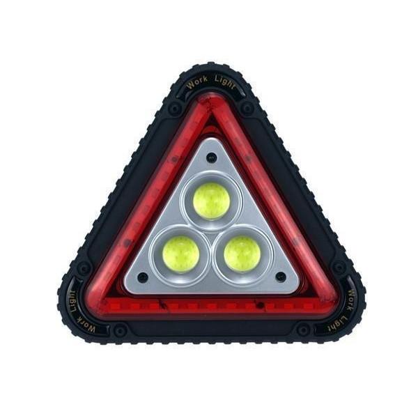 三角停止板 LEDライト 三角表示板 三角反射板 警告板 追突事故防止 二次災害防止 COB ((S...