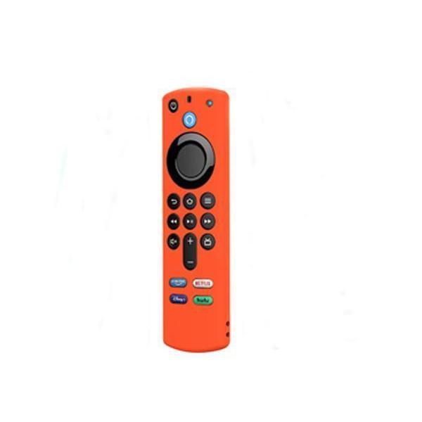 Fire TV Stick ファイアスティック オレンジ リモコンカバー シリコン カバー ケース ...