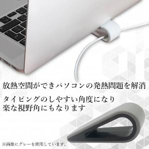 ノートパソコン スタンド ピンク 冷却台 放熱...の詳細画像2
