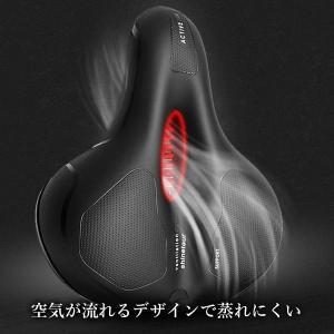 自転車 サドル ブラック 衝撃吸収 自転車サド...の詳細画像4