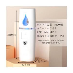 2個セット ハンディミスト 美顔器 スチーマー...の詳細画像5