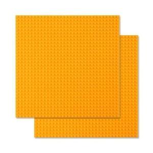 2個セット レゴ ブロック 互換品 基礎板 イエロー 黄色 土台 ベースプレート 32×32ポッチ ((S｜largo1991