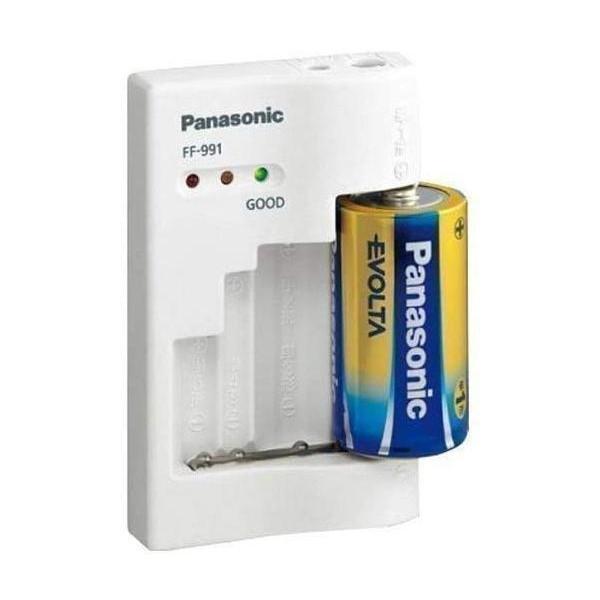 2個セット パナソニック FF-991P-W 電池チェッカー Panasonic