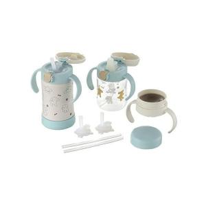 リッチェル ライトブルー トライ ステップアップマグセット プレミアムSD 5カ月頃から Richell