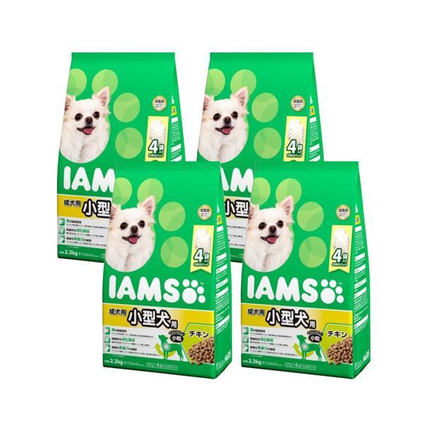 4個セット マースジャパン アイムスドッグフード 成犬用 小型犬用 小粒 チキン 2.3kg ドライ...