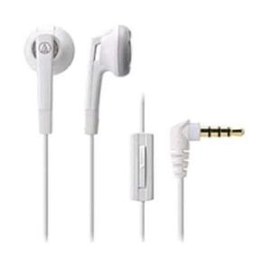 オーディオテクニカ ATH-C505iS イヤホン スマートフォン用 ホワイト WH Audio Technica