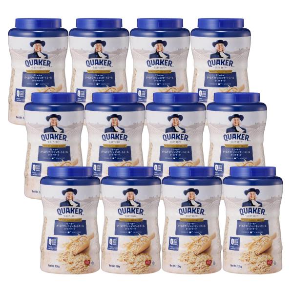 12個セット クエーカー オールドファッション オートミール 1.2kg QUAKER