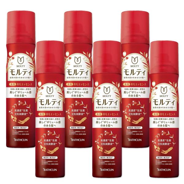 6個セット バスクリン モルティ 薬用育毛エッセンス 130g