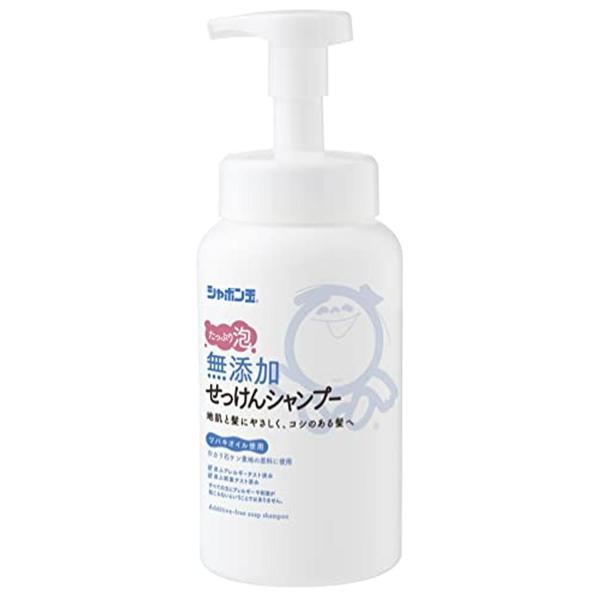 シャボン玉石けん 無添加 せっけんシャンプー 泡タイプ 本体 520mL 低刺激