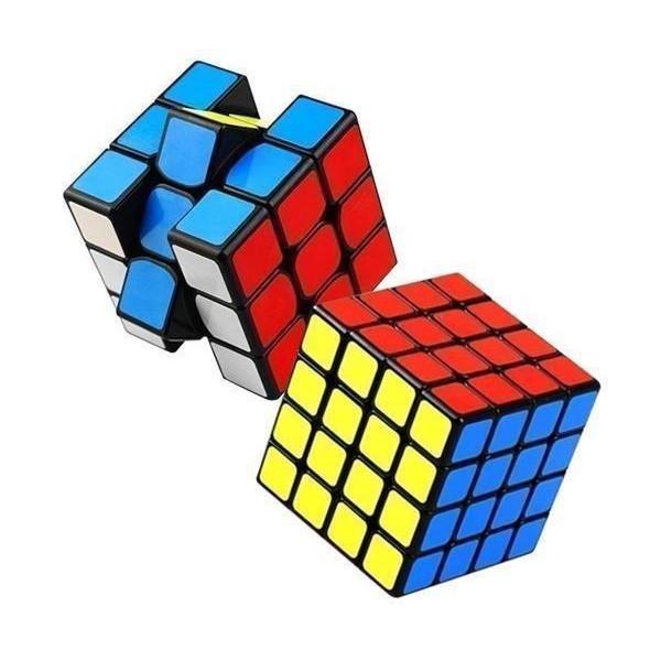 2個セット ルービック パズルキューブ 4×4 3×3 セット パズルゲーム 競技用 立体 競技 ゲ...