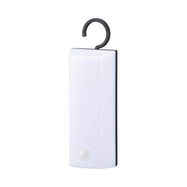 オーム電機 LS-B200JF-3 06-0854 LEDセンサーライト 乾電池式 フック型 昼白色...