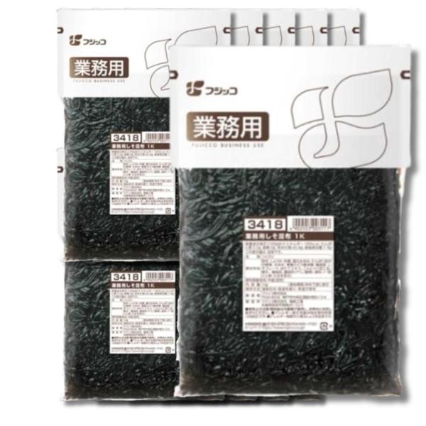 10個セット フジッコ 業務用しそ昆布 1kg おにぎり 紫蘇 弁当