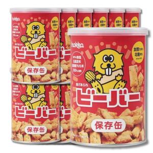 12個セット 北陸製菓 hokka ビーバー保存缶 揚げあられ 60g 米菓