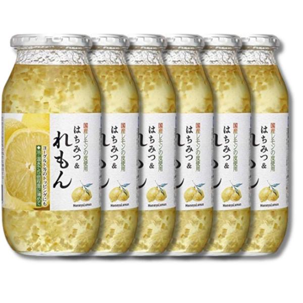 6個セット 加藤美蜂園 本舗 はちみつ&amp;れもん 810g