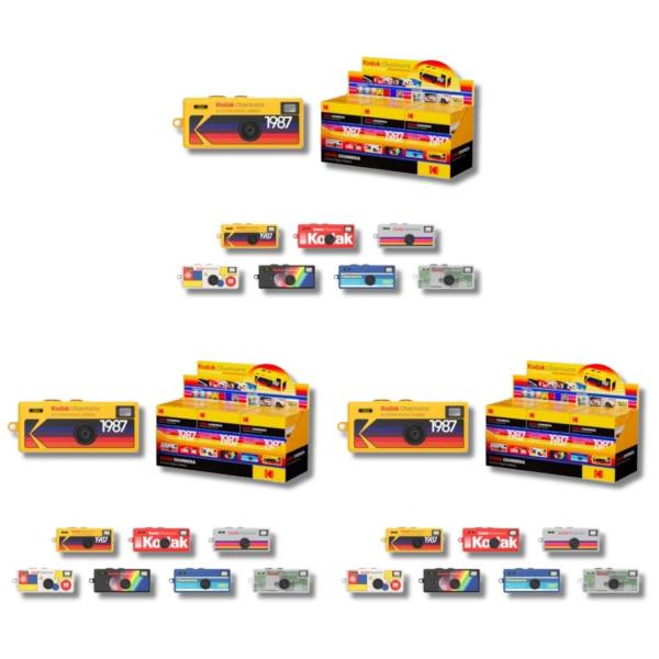 3個セット KODAK CHARMERA キーチェーン デジタルカメラブラインドボックス
