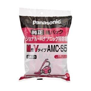 パナソニック 交換用紙パック AMC-S5 M型Vタイプ 5枚入 AMCS5 PANASONIC 純...