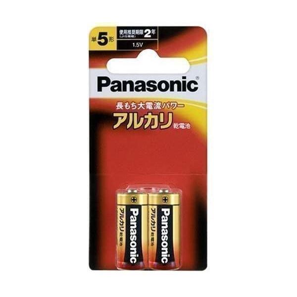 パナソニック LR1XJ/2B アルカリ乾電池 単5形 2本パック ×2個セット Panasonic