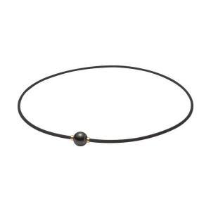 ファイテン 0219TG808052 45cm RAKUWAネック メタックス ミラーボール ブラック ゴールド Phiten