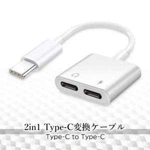 Type-C to Type-C 2in1変換...の詳細画像1