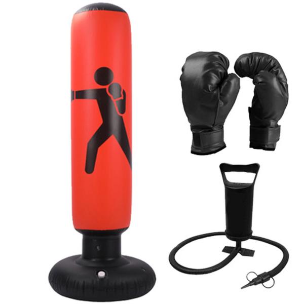 ◆1年保証付◆ サンドバッグ 自宅用 子供 スタンド型 エアー スタンディング エクササイズ ストレ...